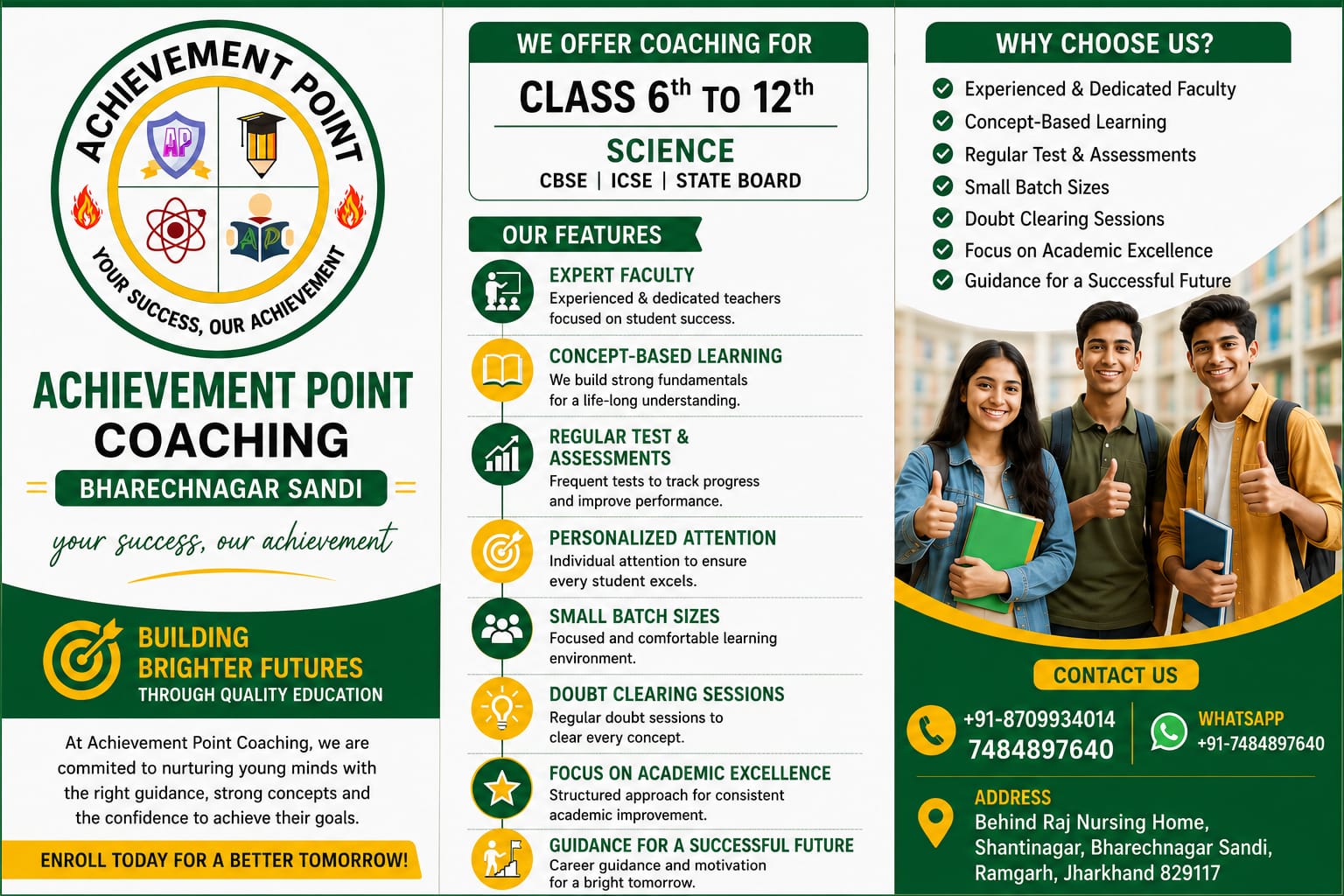 Achievement Point Brochure