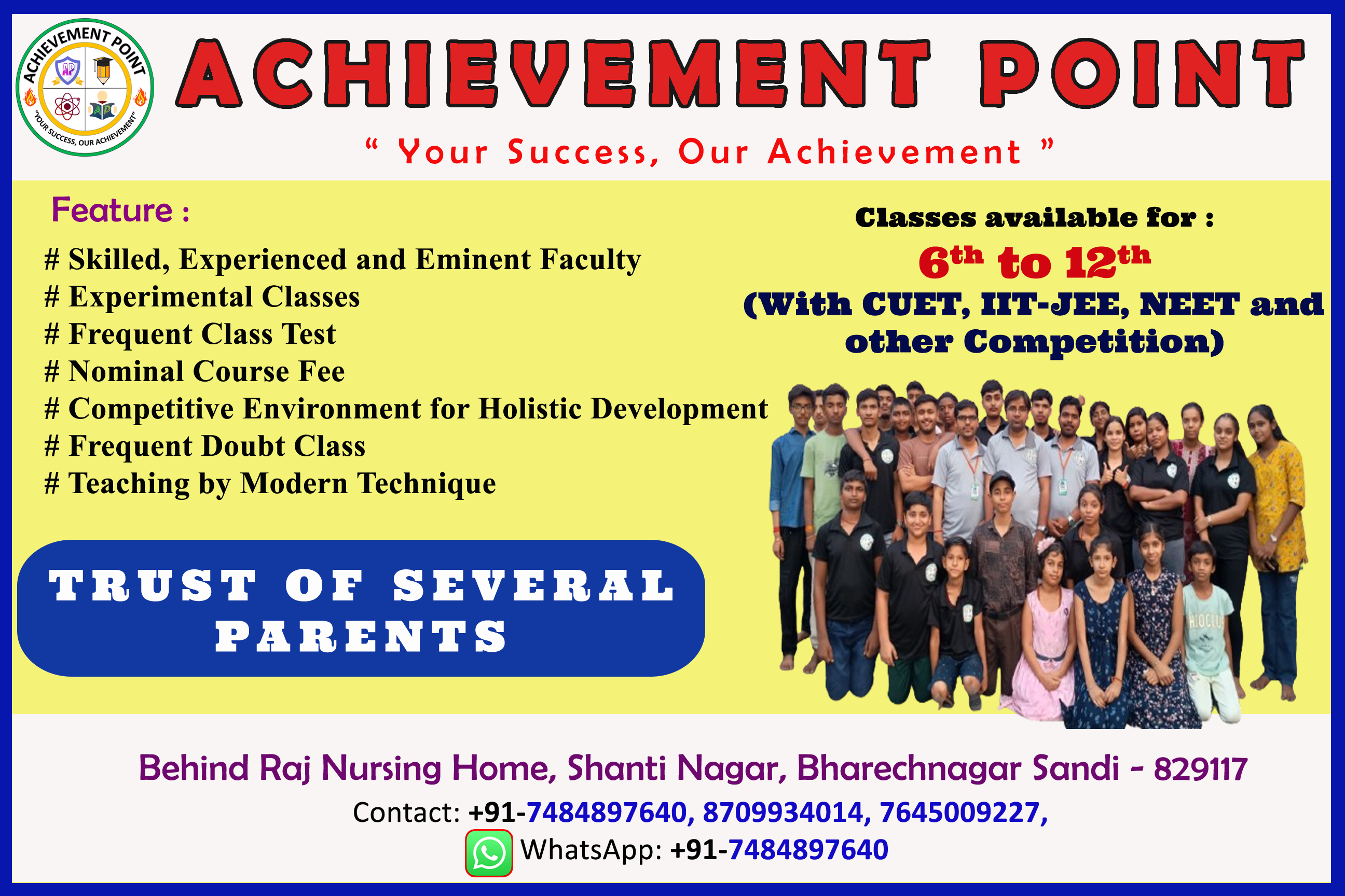 Achievement Point banner